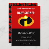 The Incredibles Logo Superhero Baby Shower