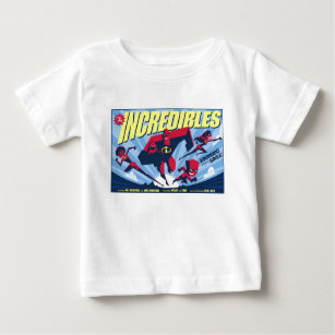 The Incredibles movie poster Disney Baby T-Shirt