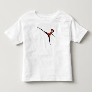 The Incredibles Mrs. Incredible kicking stretching Toddler T-shirt