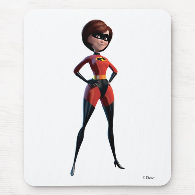 The Incredibles Mrs.Incredibles Elastigirl Disney Mouse Pad (Front)