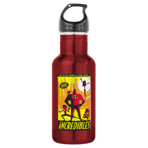 The Incredibles Poster Art Disney 532 Ml Water Bottle