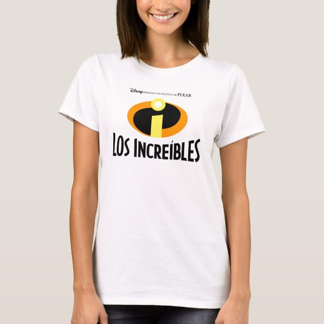 The Incredibles Spanish Disney T-Shirt (Front)