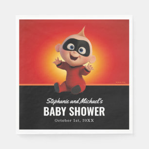 The Incredibles Superhero Baby Shower Napkin