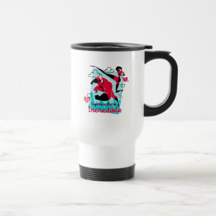 The Incredibles We're Incredible Valentine Travel Mug