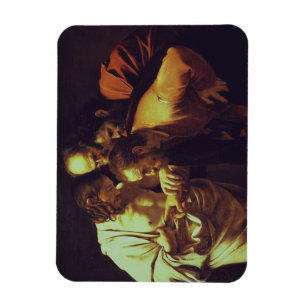 The Incredulity of Saint Thomas by Caravaggio Magnet