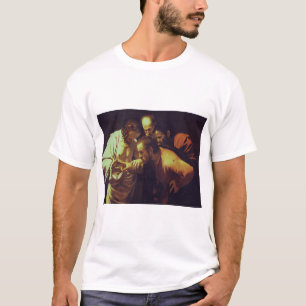 The Incredulity of Saint Thomas by Caravaggio T-Shirt