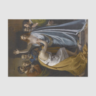 The Incredulity of St. Thomas by Navez Tissue Paper