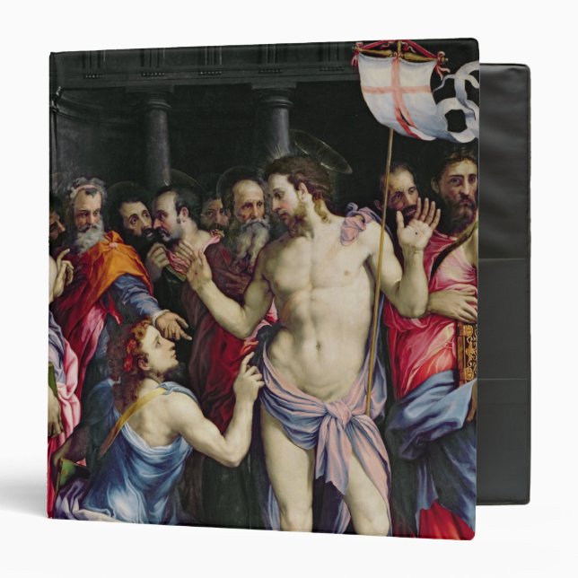 The Incredulity of St. Thomas, c.1547 Binder (Front/Inside)