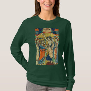 The Incredulity of St Thomas from Psalter  T-Shirt