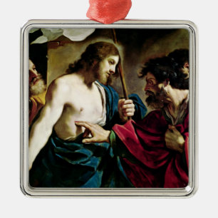 The Incredulity of St. Thomas Metal Ornament