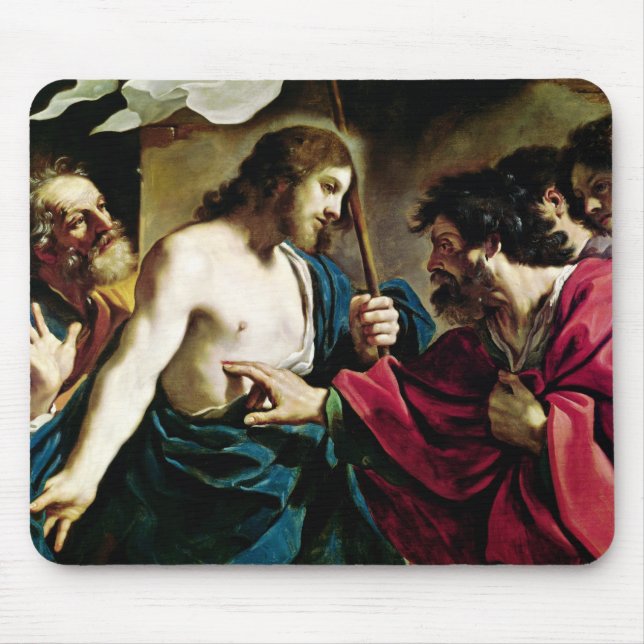 The Incredulity of St. Thomas Mouse Pad (Front)