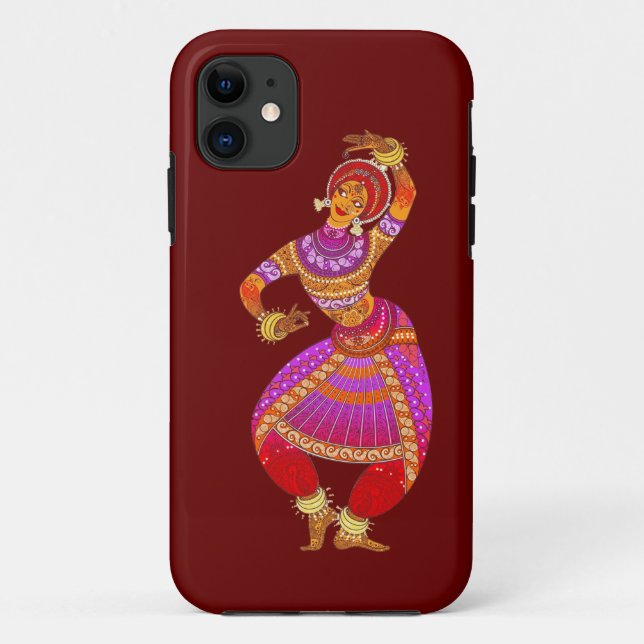The Indian Dancer Case-Mate iPhone Case (Back)