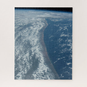The Indian Ocean Coastline Of Kenya And Somalia. Jigsaw Puzzle