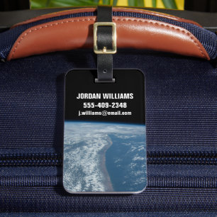The Indian Ocean Coastline Of Kenya And Somalia. Luggage Tag