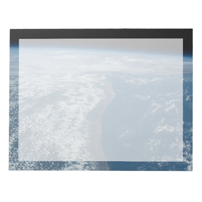 The Indian Ocean Coastline Of Kenya And Somalia. Notepad (Front)