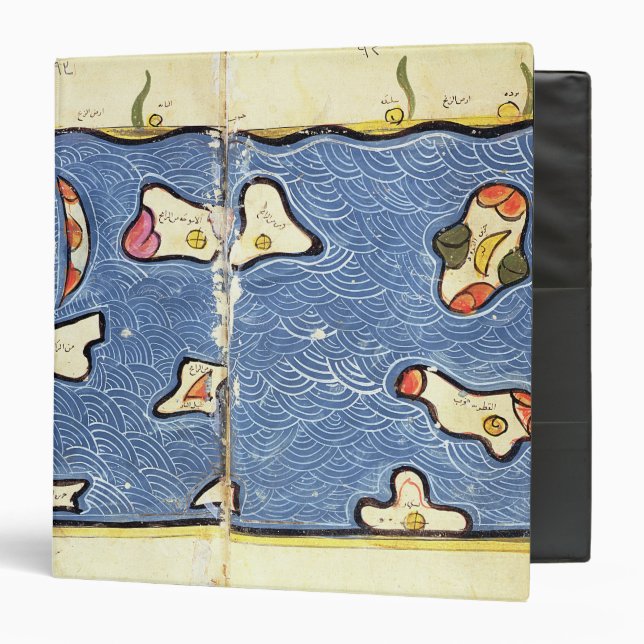 The Indian Ocean, from an atlas Binder (Front/Inside)