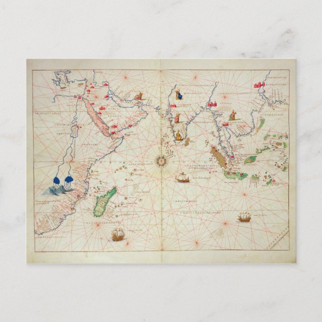 The Indian Ocean Postcard (Front)