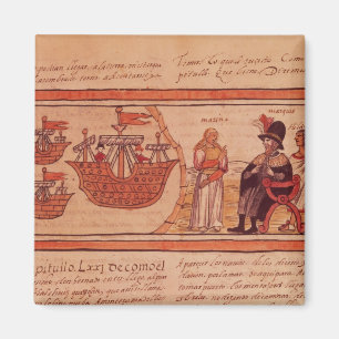 The Indian princess Malinche or Dona Marina Magnet