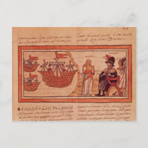 The Indian princess Malinche or Dona Marina Postcard