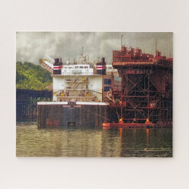 The Indiana Two Harbours Minnesota on Lake Jigsaw Puzzle (Horizontal)