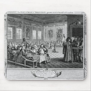 The Industrious 'Prentice Grown Rich Mouse Pad