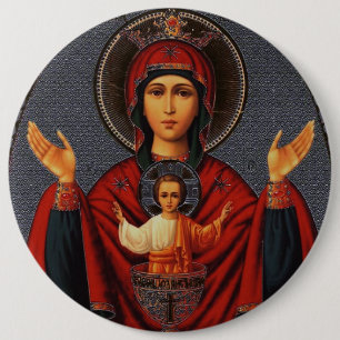 The Inexhaustible Cup 6 Inch Round Button