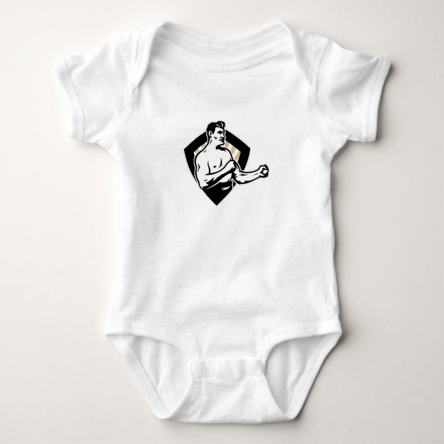The Infant Baby Bodysuit (Front)