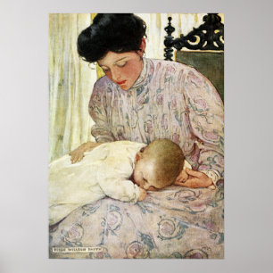The Infant by Jessie Willcox Smith Poster