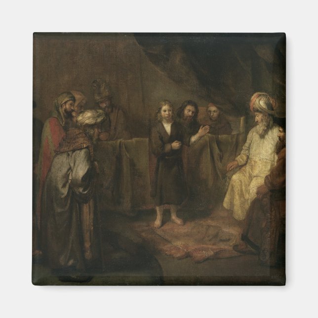 The Infant Christ in the Temple Magnet (Front)