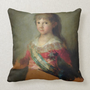 The Infante Don Francisco de Paula Antonio, 1800 ( Throw Pillow