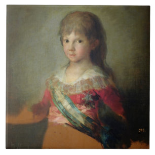 The Infante Don Francisco de Paula Antonio, 1800 ( Tile