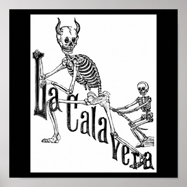 The Infernal Calavera. The Day of the Dead. Poster (Front)