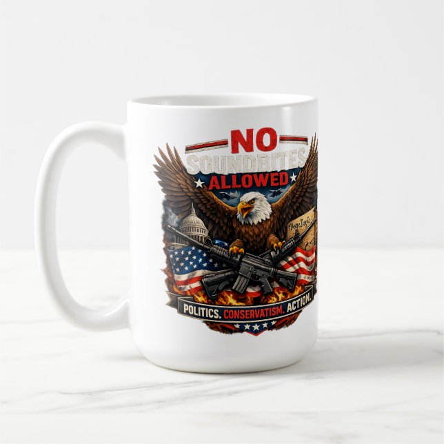 The Informed Coffee Mug (Left)