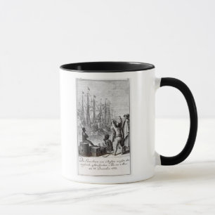 The Inhabitants of Boston Throw Mug
