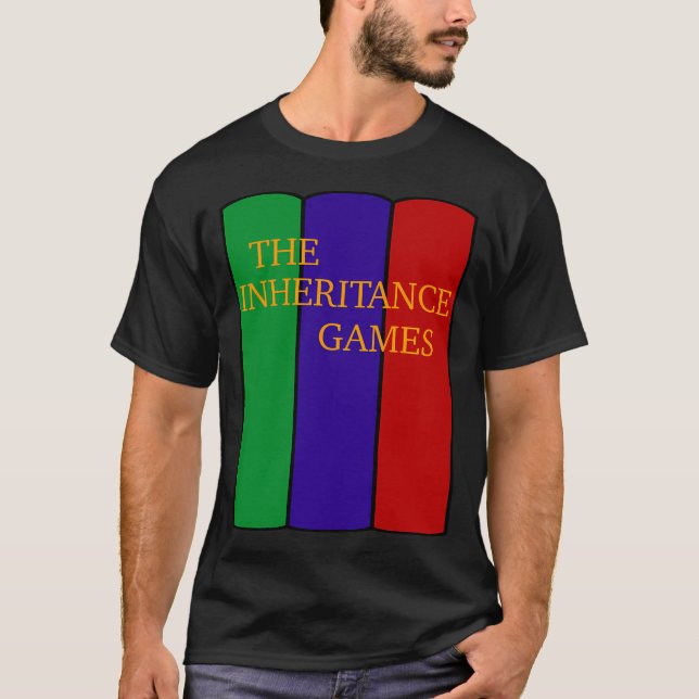 The Inheritance Games Bookstack T-Shirt (Front)