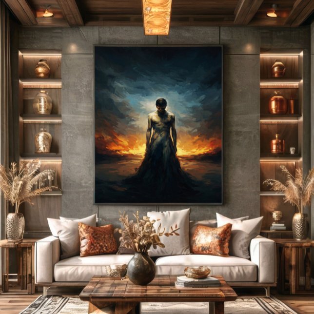 The Inner Flame Canvas Print (Creator Uploaded)