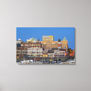 The inner harbour at Victoria British Columbia Canvas Print