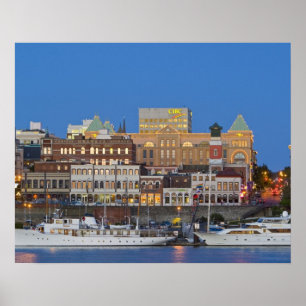 The inner harbour at Victoria British Columbia Poster
