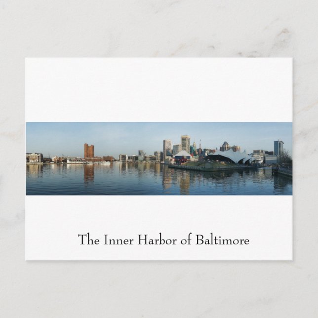 The Inner Harbour of Baltimore Postcard (Front)