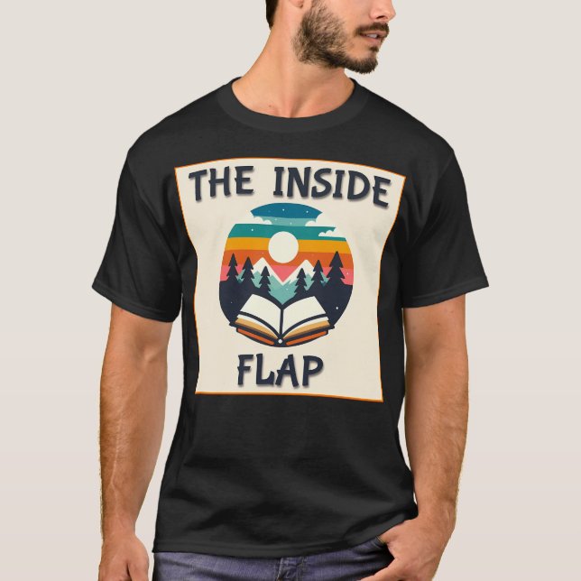 The Inside Flap Podcast Active T-Shirt (Front)