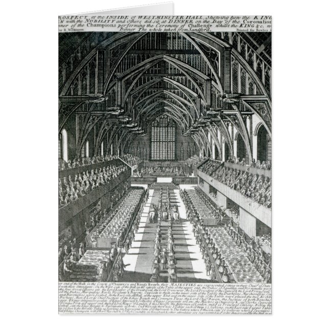 The Inside of Westminster Hall (Front)