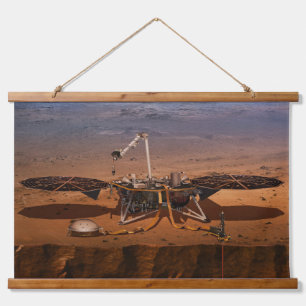 The Insight Lander Hanging Tapestry