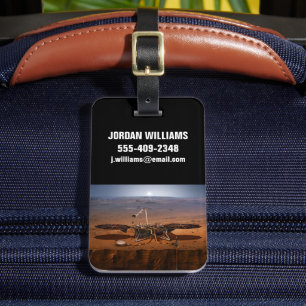 The Insight Lander Luggage Tag