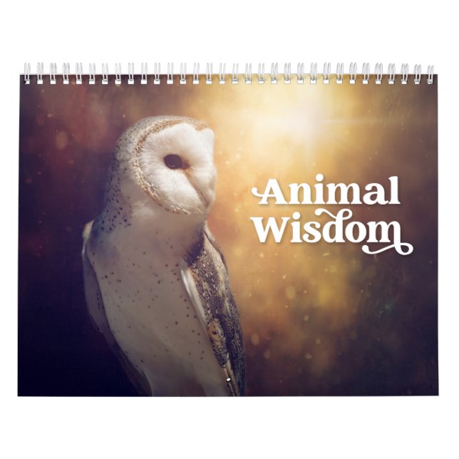 The Inspirational Animals Art Calendar (Cover)