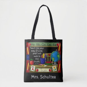 The Inspired Teacher Personalized Tote Bag