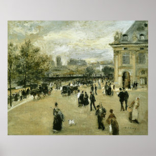 The Institute, Quai Malaquais Auguste  Renoir   Poster
