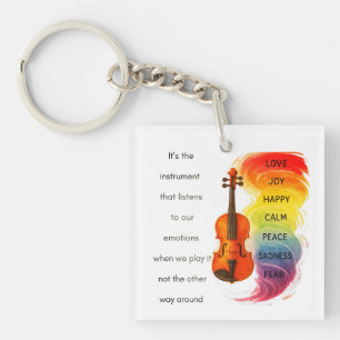 The Instrument That Listens Keychain