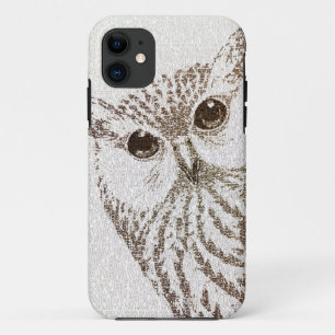 The Intellectual Owl - typography art - iphone5 iPhone 11 Case