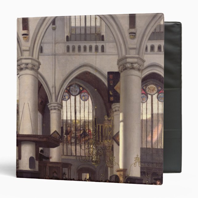 The Interior of Oude Kerk, Amsterdam, c.1660 Binder (Front/Inside)