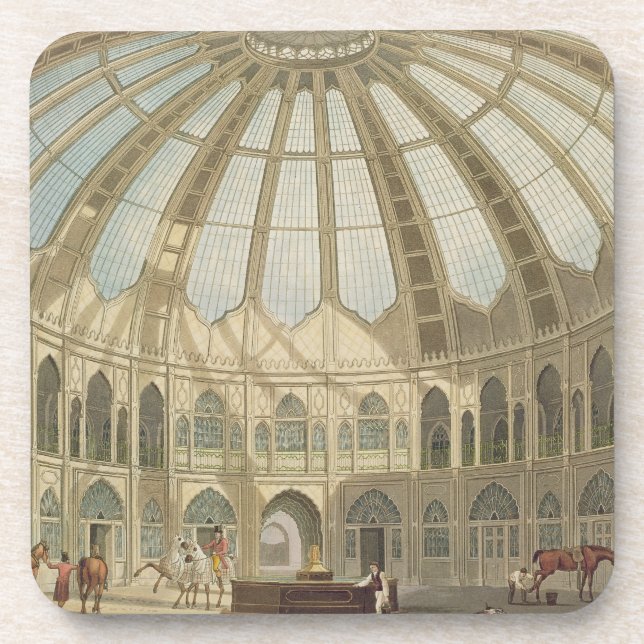 The Interior of the Stables, from 'Views of The Ro Coaster (Front)